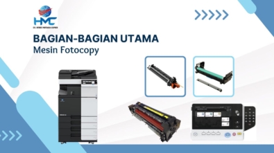 Bagian-Bagian Utama mesin fotocopy