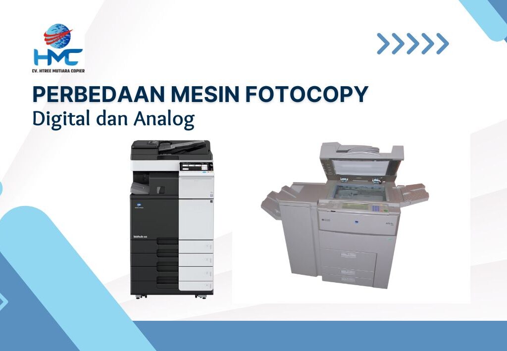Perbedaan Mesin Fotocopy Digital dan Analog