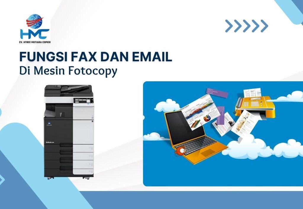 Fungsi Fax dan Email di Mesin Fotocopy
