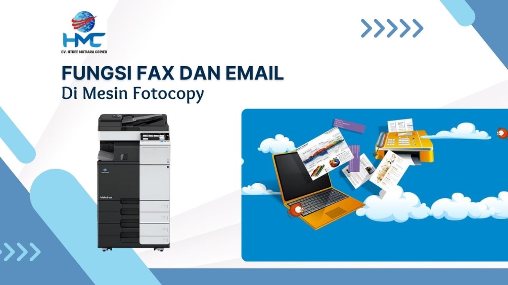 Fungsi Fax dan Email di Mesin Fotocopy