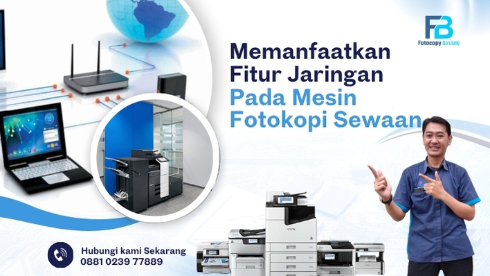 Fitur Jaringan pada Mesin Fotokopi