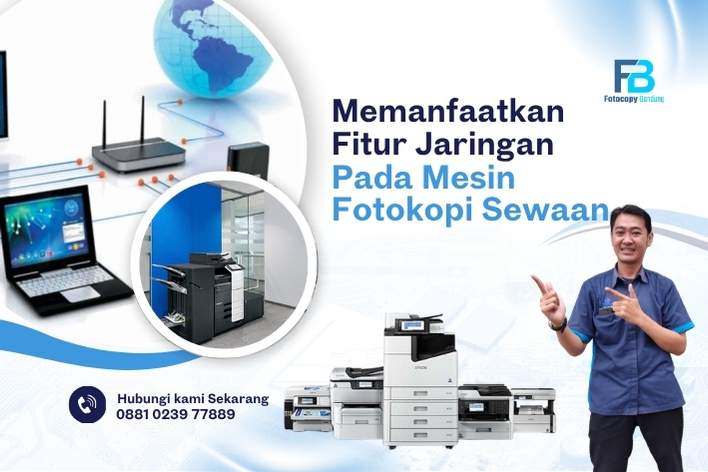 Fitur Jaringan pada Mesin Fotokopi
