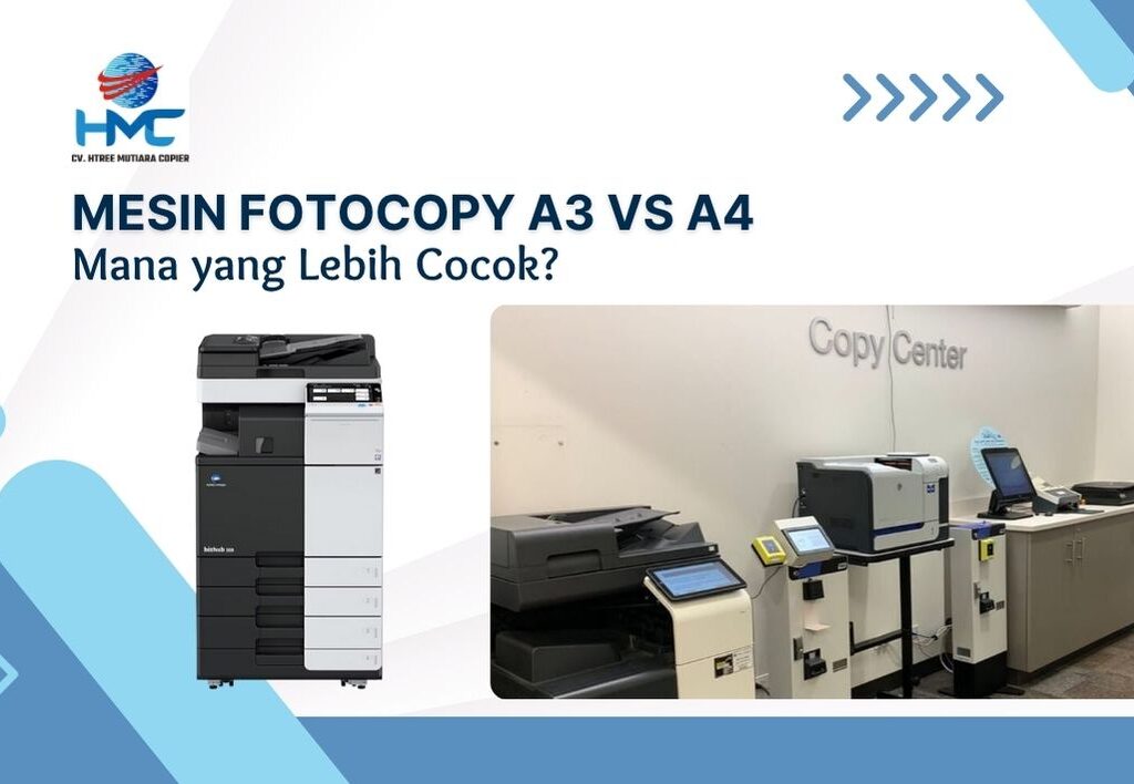 Mesin Fotocopy A3 vs A4