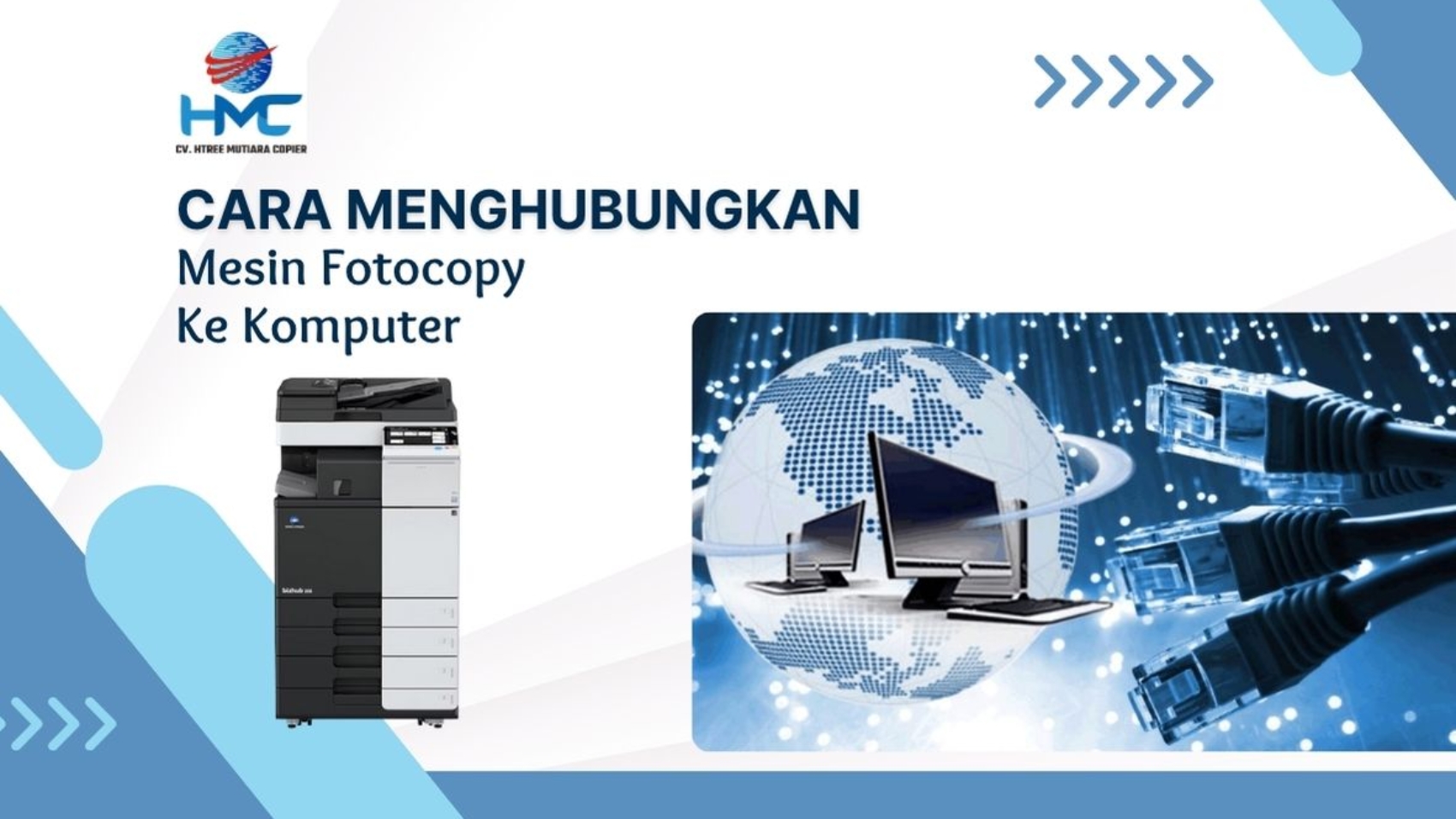 27. Cara Menghubungkan Mesin Fotocopy ke Komputer
