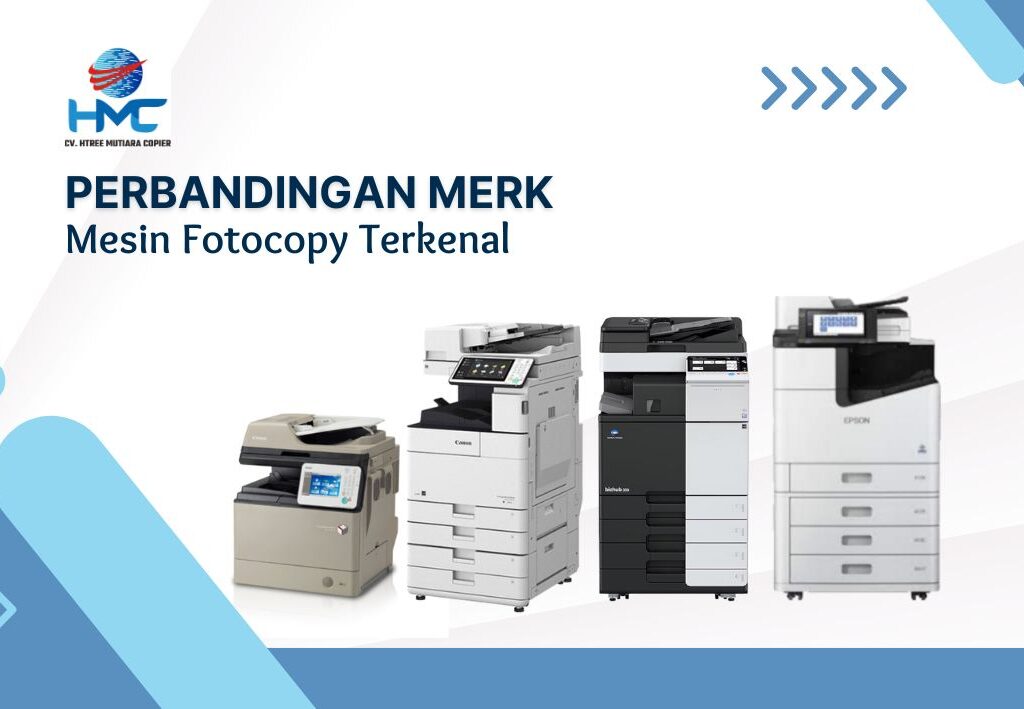 Perbandingan Merk Mesin Fotocopy
