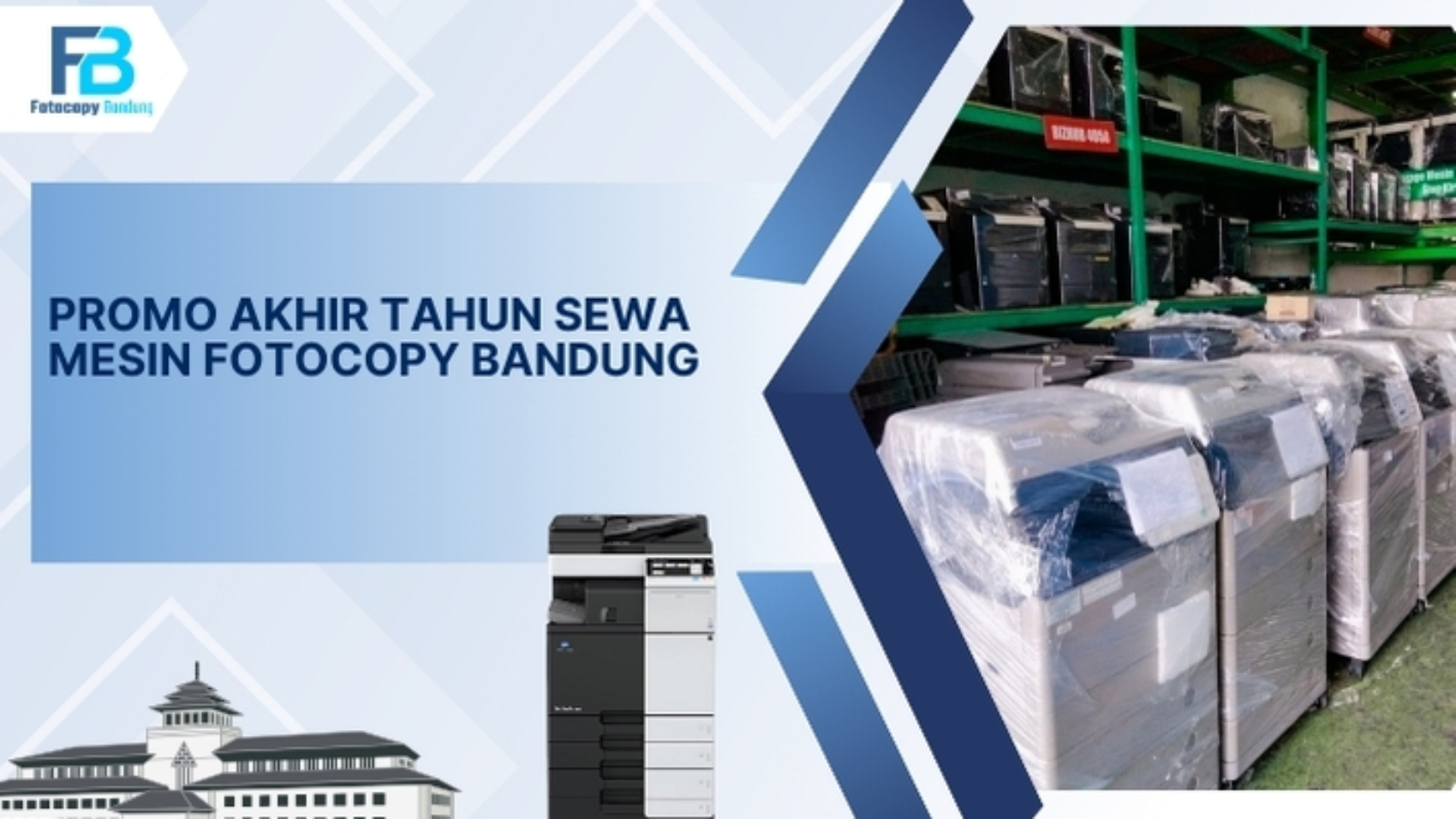 Promo Akhir Tahun Sewa Mesin Fotocopy Bandung
