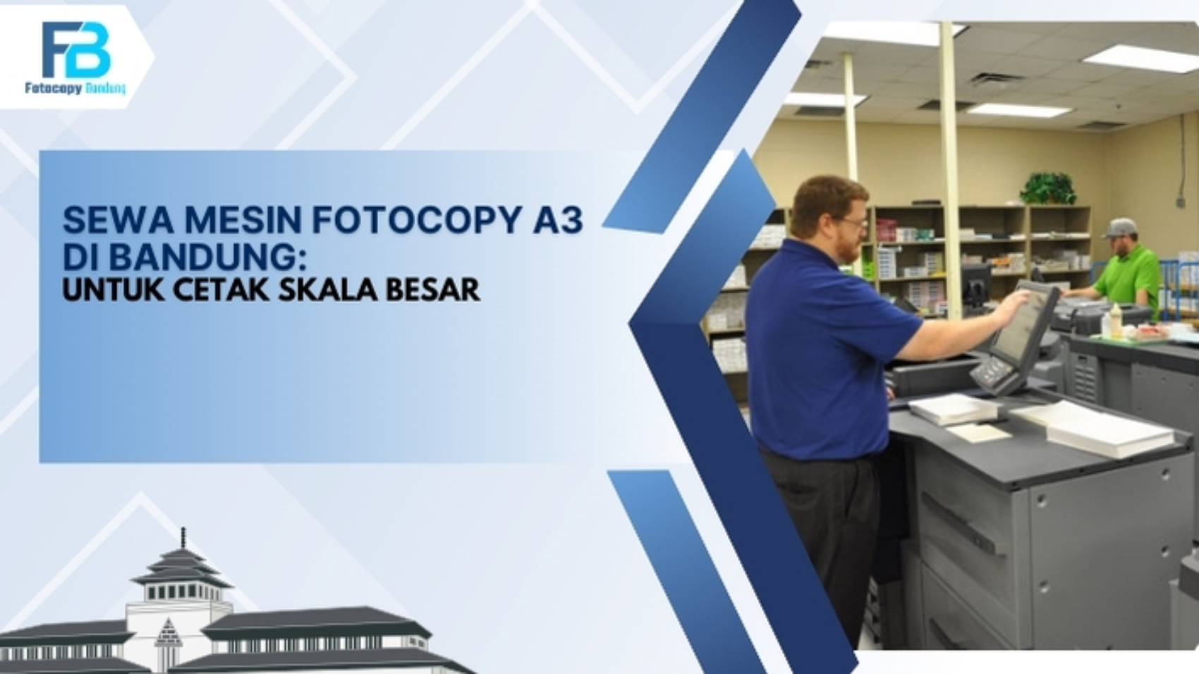 Sewa Mesin Fotocopy A3 di Bandung Untuk Cetak Skala Besar