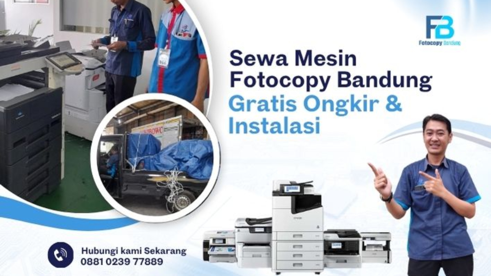 Sewa Mesin Fotocopy Bandung Gratis Ongkir & Instalasi