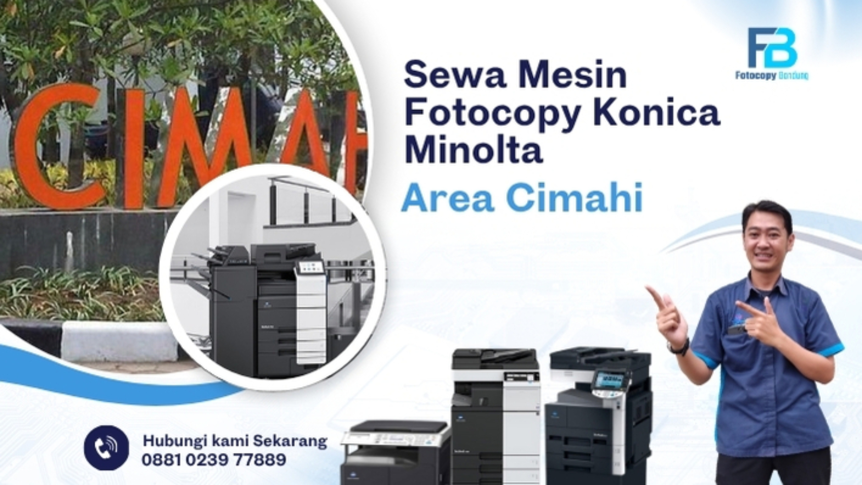 Sewa Mesin Fotocopy Konica Minolta Area Cimahi