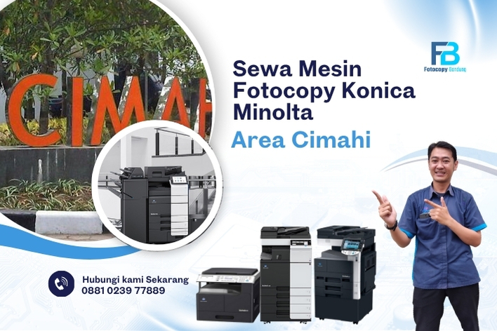 Sewa Mesin Fotocopy Konica Minolta Area Cimahi