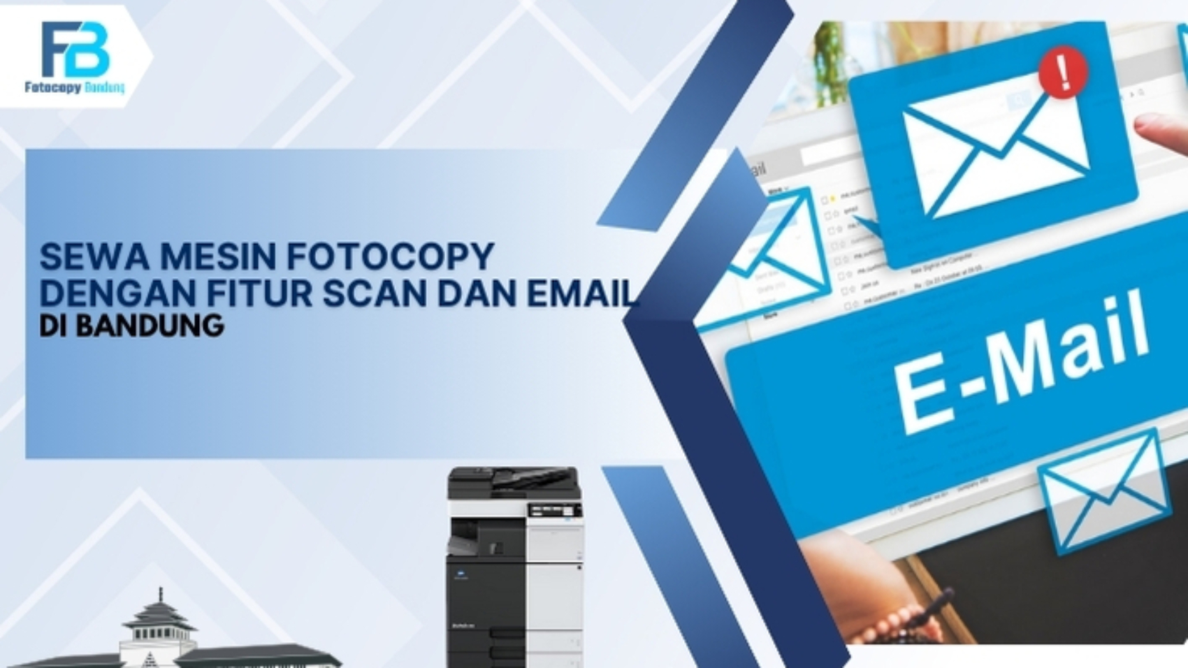 Sewa Mesin Fotocopy dengan Fitur Scan dan Email di Bandung