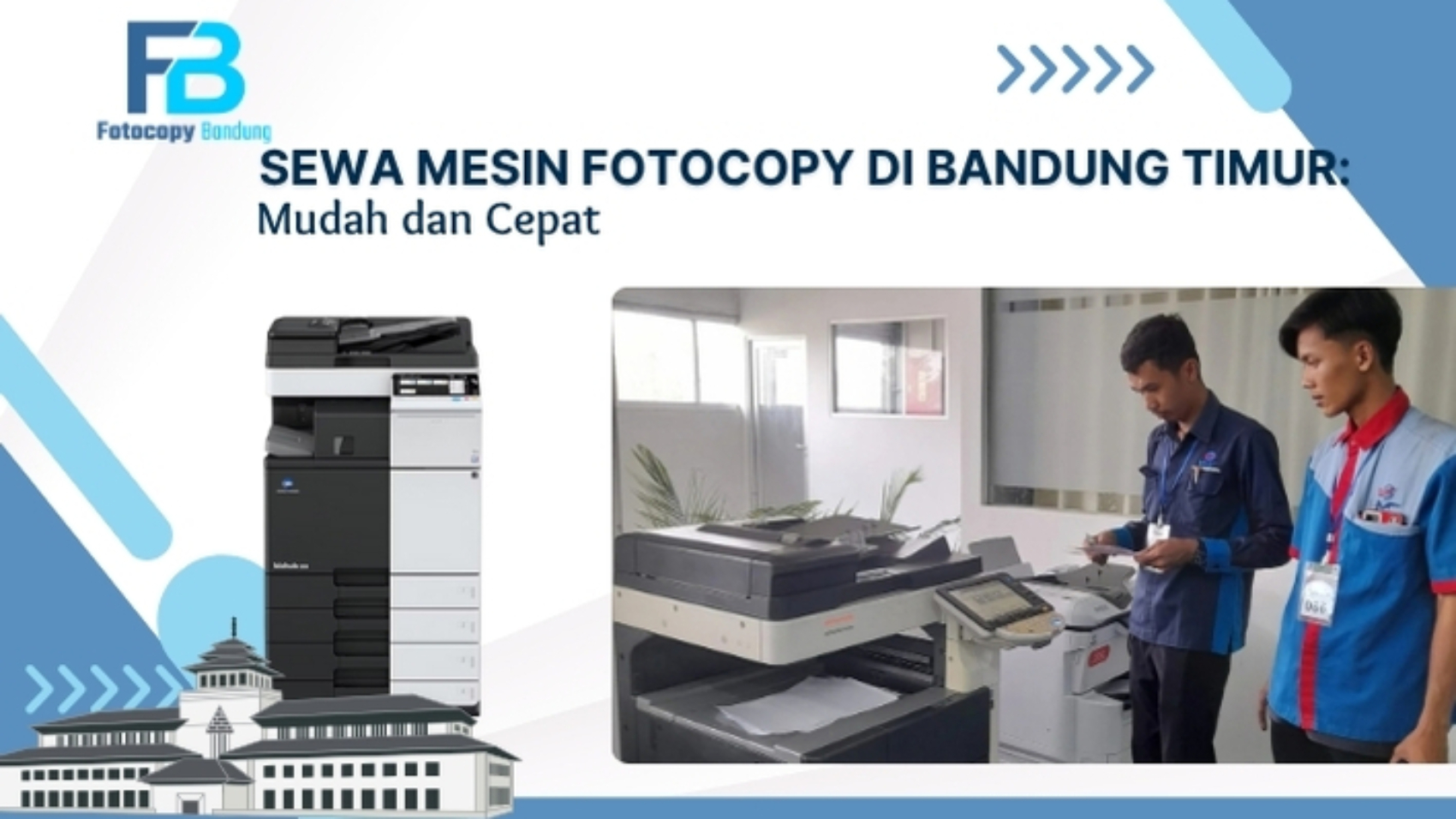 Sewa Mesin Fotocopy di Bandung Timur