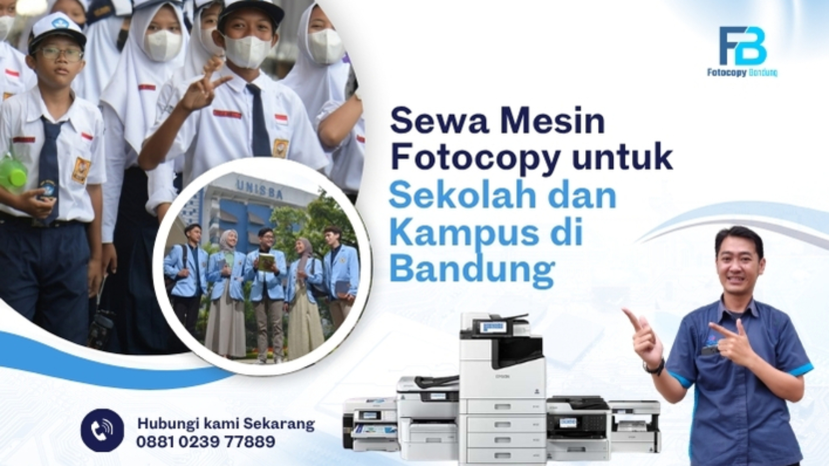 Sewa Mesin Fotocopy untuk Sekolah dan Kampus di Bandung