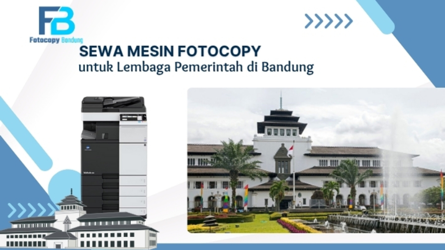 Sewa Mesin Fotocopy untuk Lembaga Pemerintah di Bandung