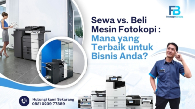 Sewa vs. Beli mesin fotokopi