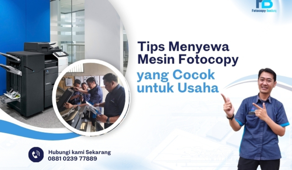 Tips Menyewa Mesin Fotocopy yang Cocok untuk Usaha