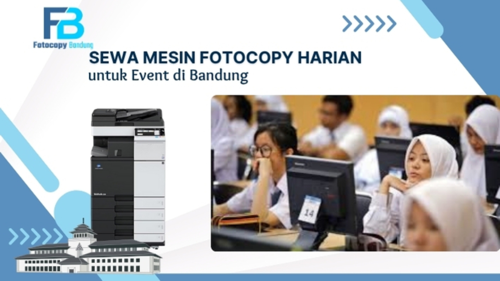 sewa fotocopy untuk Event di Bandung