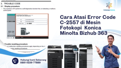 Cara Atasi Error Code C-2557