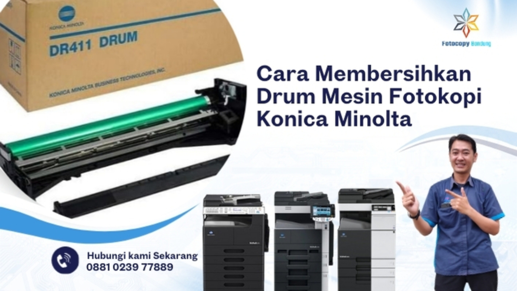 Cara Membersihkan Drum Mesin Fotokopi