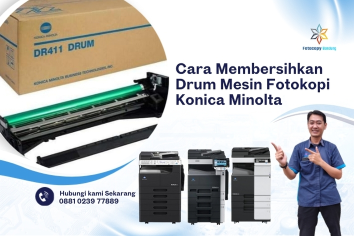 Cara Membersihkan Drum Mesin Fotokopi