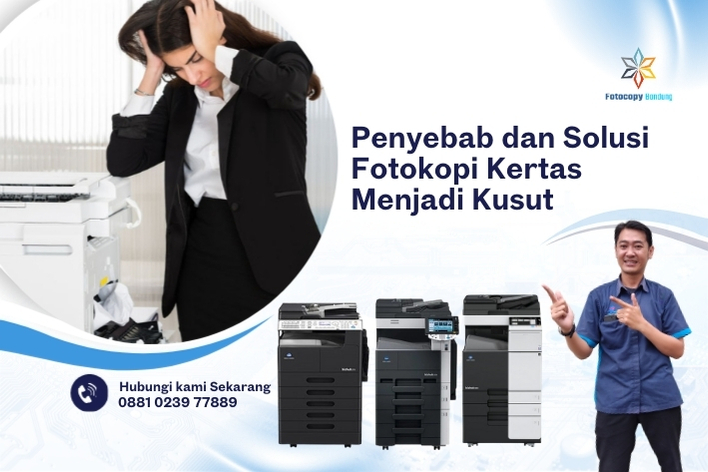 Fotokopi Kertas Menjadi Kusut