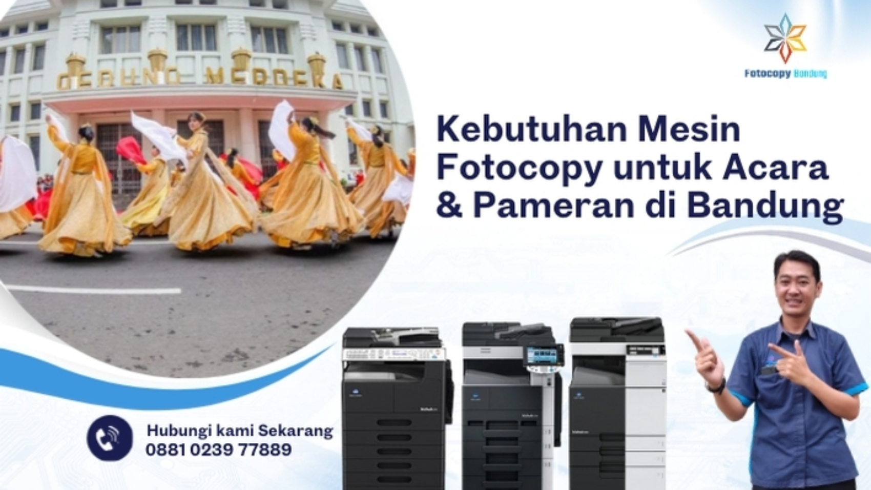 Kebutuhan Mesin Fotocopy untuk Acara & Pameran di Bandung
