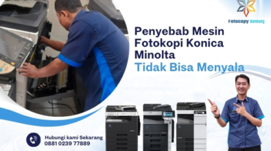 Penyebab Mesin Fotokopi Konica Minolta Tidak Bisa Menyala