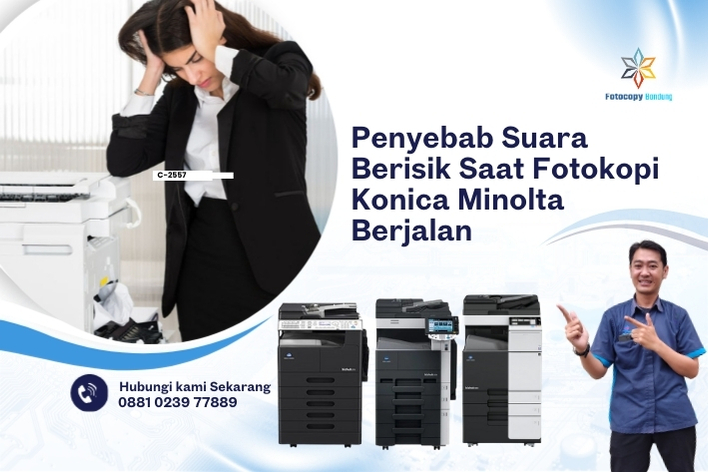 Penyebab Suara Berisik Saat Fotokopi
