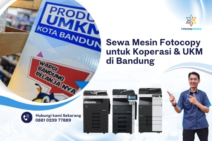 Sewa Mesin Fotocopy untuk Koperasi & UKM di Bandung