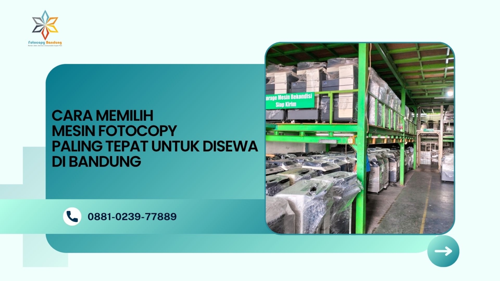 Cara Memilih Mesin Fotocopy Paling Tepat untuk Disewa di Bandung