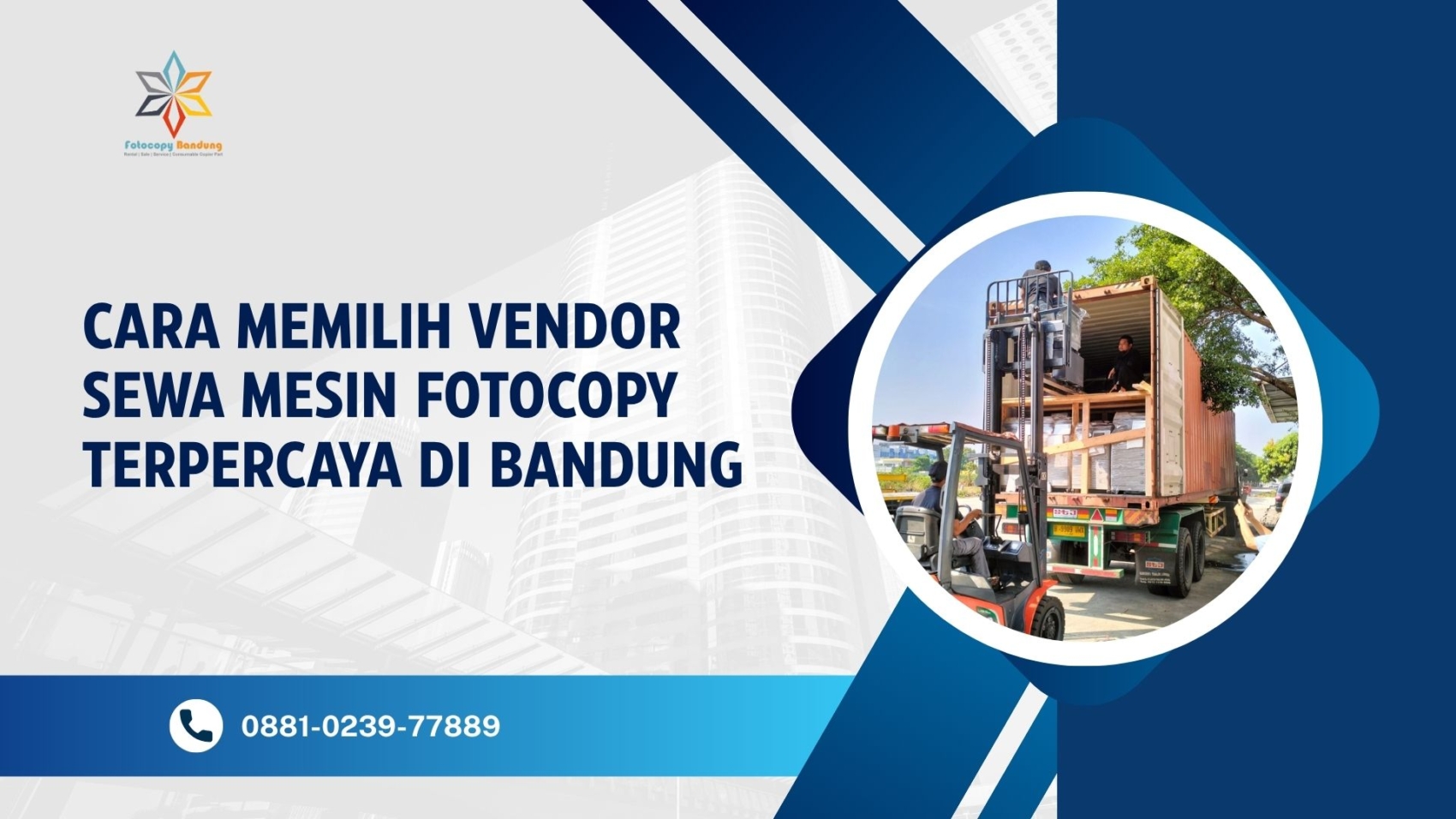 Cara Memilih Vendor Sewa Mesin Fotocopy Terpercaya di Bandung
