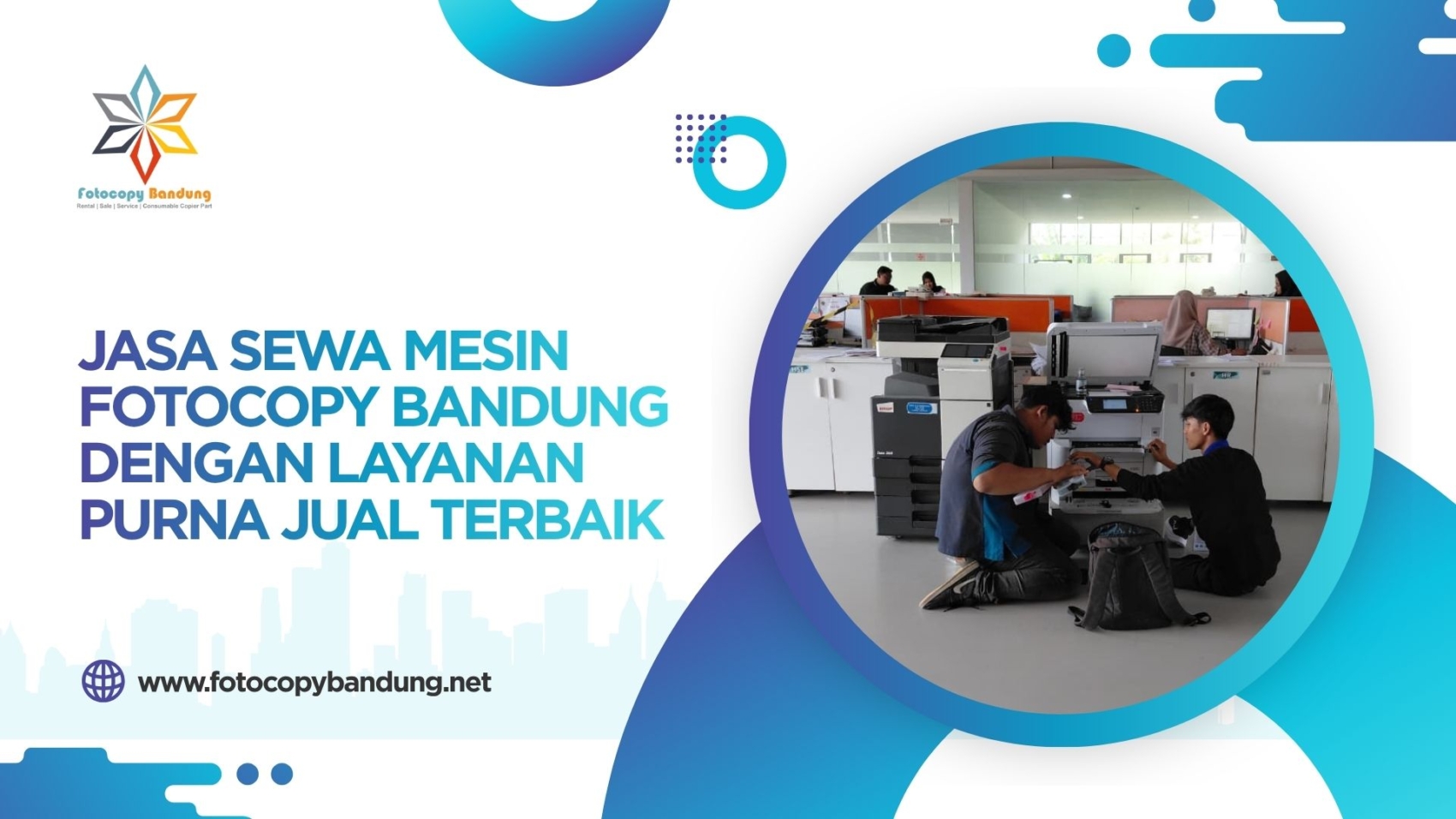 Jasa Sewa Mesin Fotocopy Bandung dengan Layanan Purna Jual Terbaik