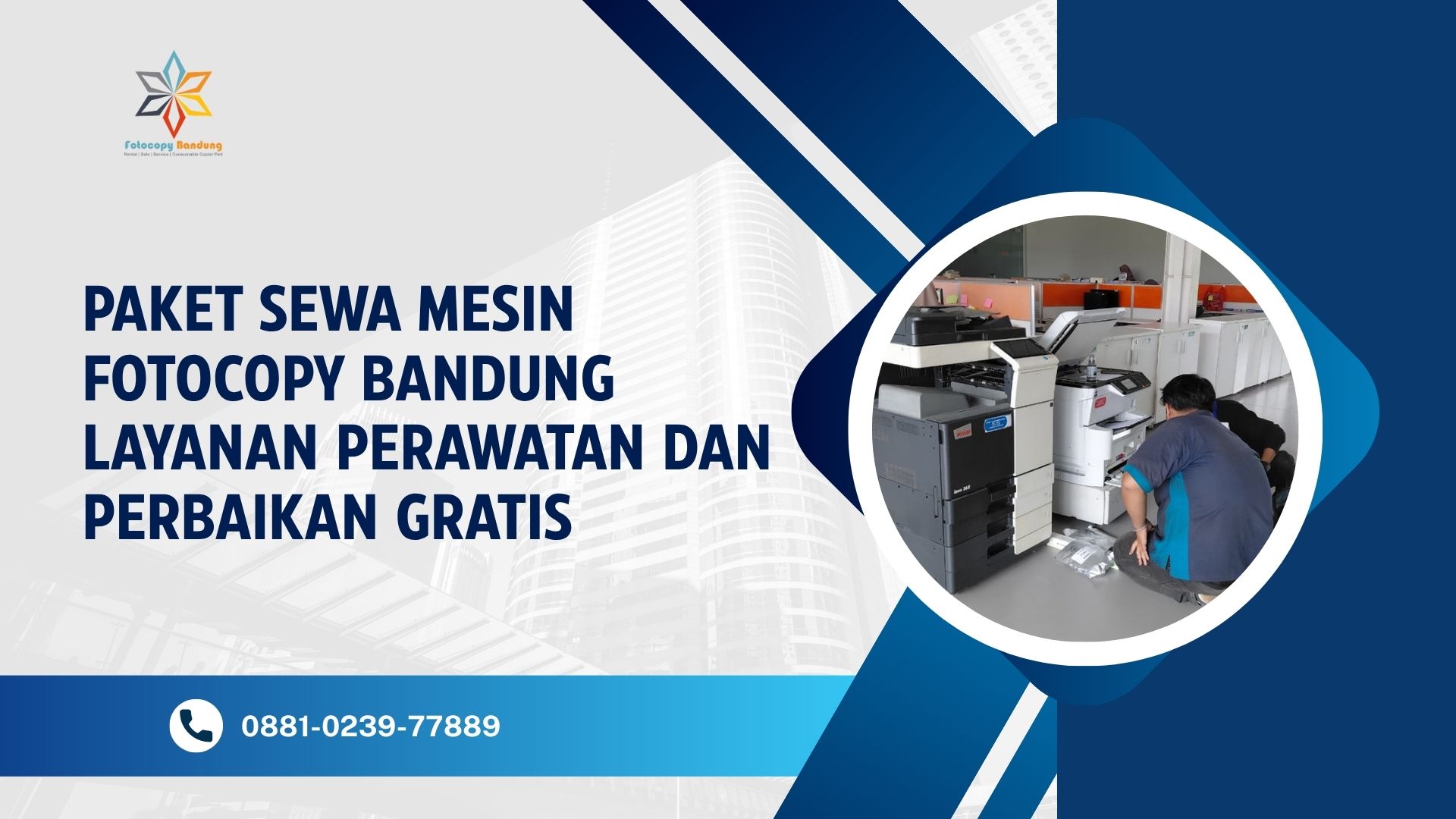 Paket Sewa Mesin Fotocopy Bandung Layanan Perawatan dan Perbaikan Gratis