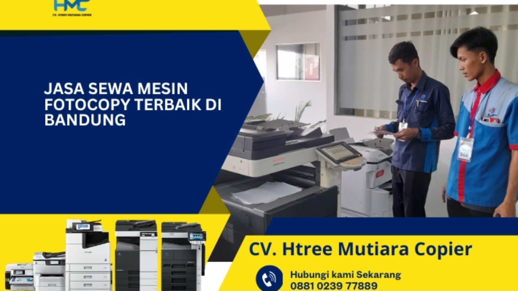 Pusat sewa mesin fotocopy di Bandung