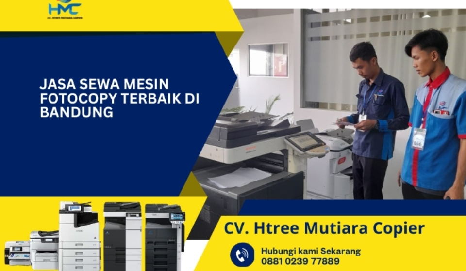 Pusat sewa mesin fotocopy di Bandung