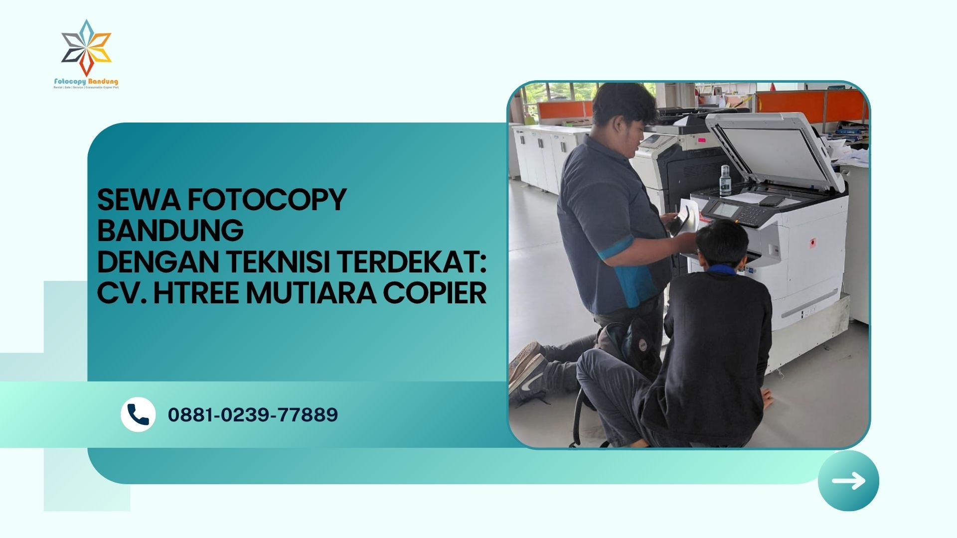 Sewa Fotocopy Bandung dengan Teknisi Terdekat – CV. Htree Mutiara Copier