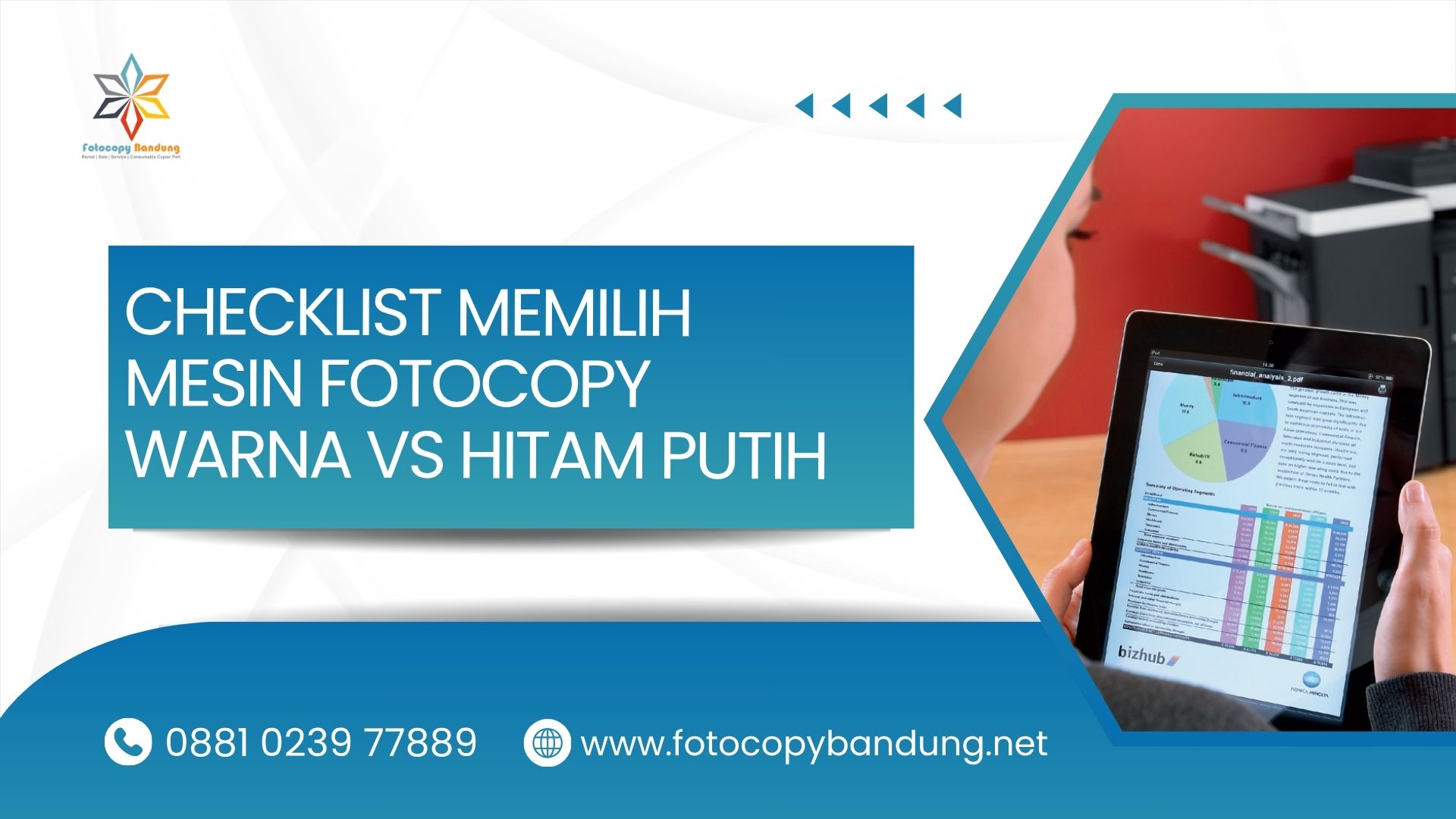 Checklist Memilih Mesin Fotocopy Warna vs Hitam Putih