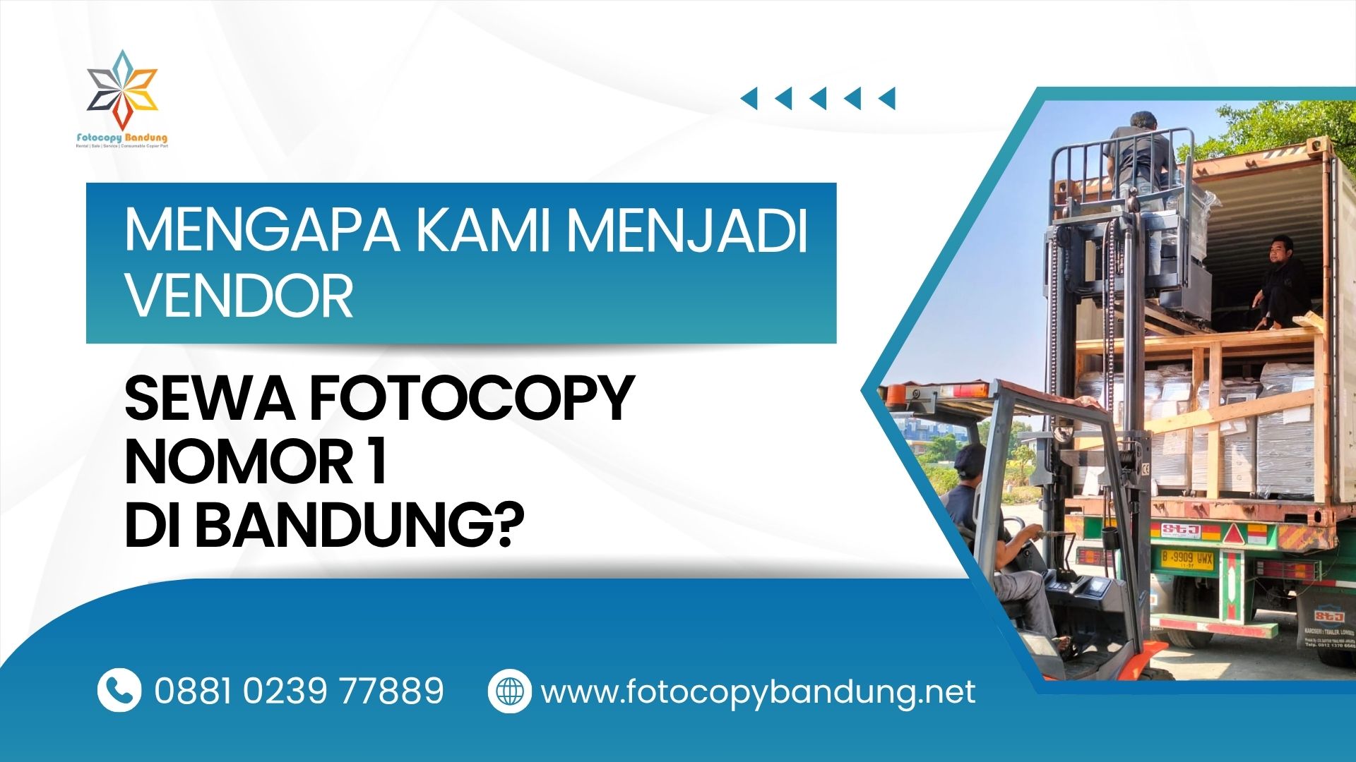 Mengapa Kami Menjadi Vendor Sewa Fotocopy Nomor 1 di Bandung?