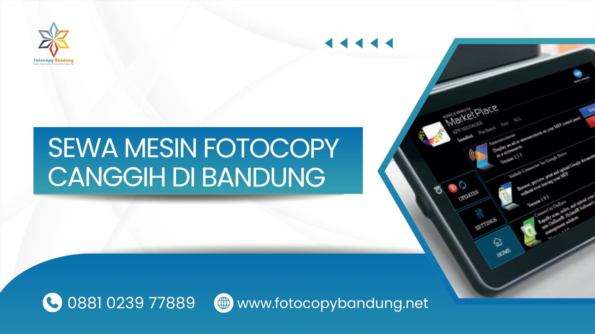 Sewa Mesin Fotocopy Canggih di Bandung
