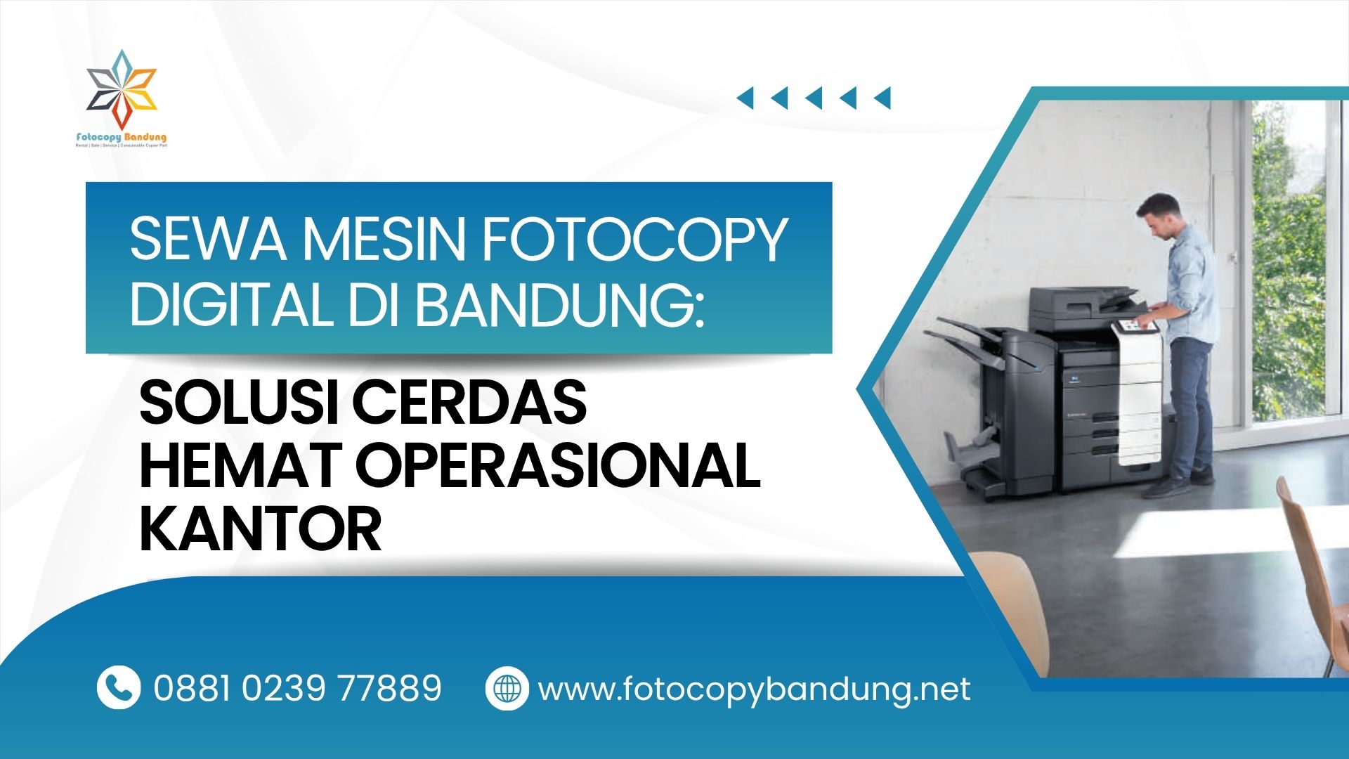 Sewa Mesin Fotocopy Digital di Bandung Solusi Cerdas Hemat Operasional Kantor