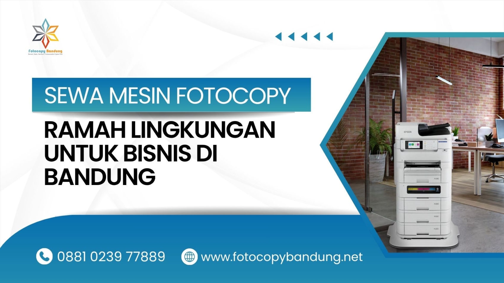 Sewa Mesin Fotocopy Ramah Lingkungan untuk Bisnis di Bandung