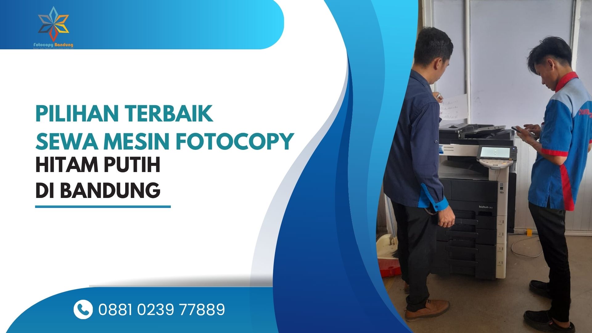 Pilihan Terbaik Sewa Mesin Fotocopy Hitam Putih di Bandung
