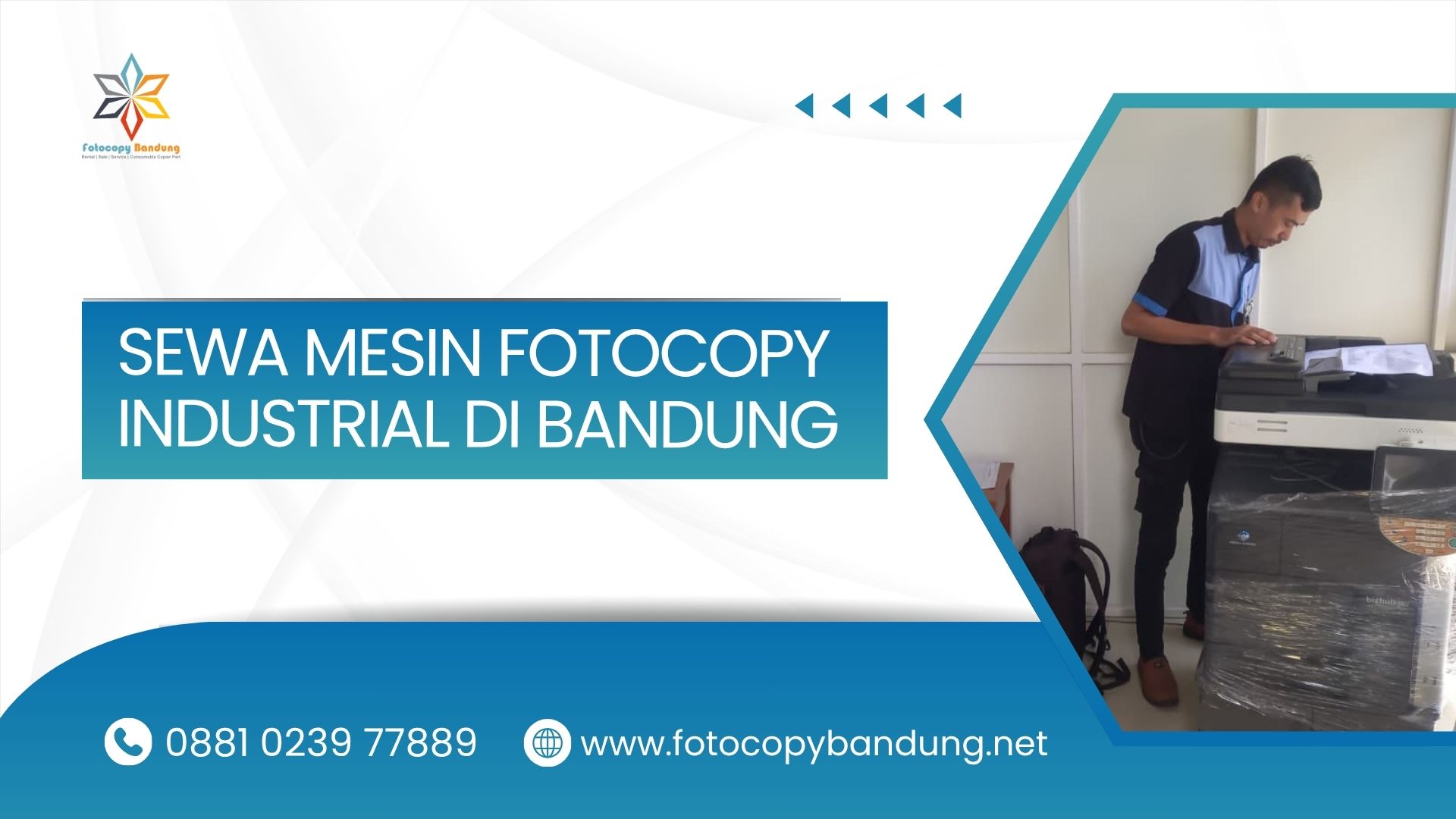 Sewa Mesin Fotocopy Industrial di Bandung