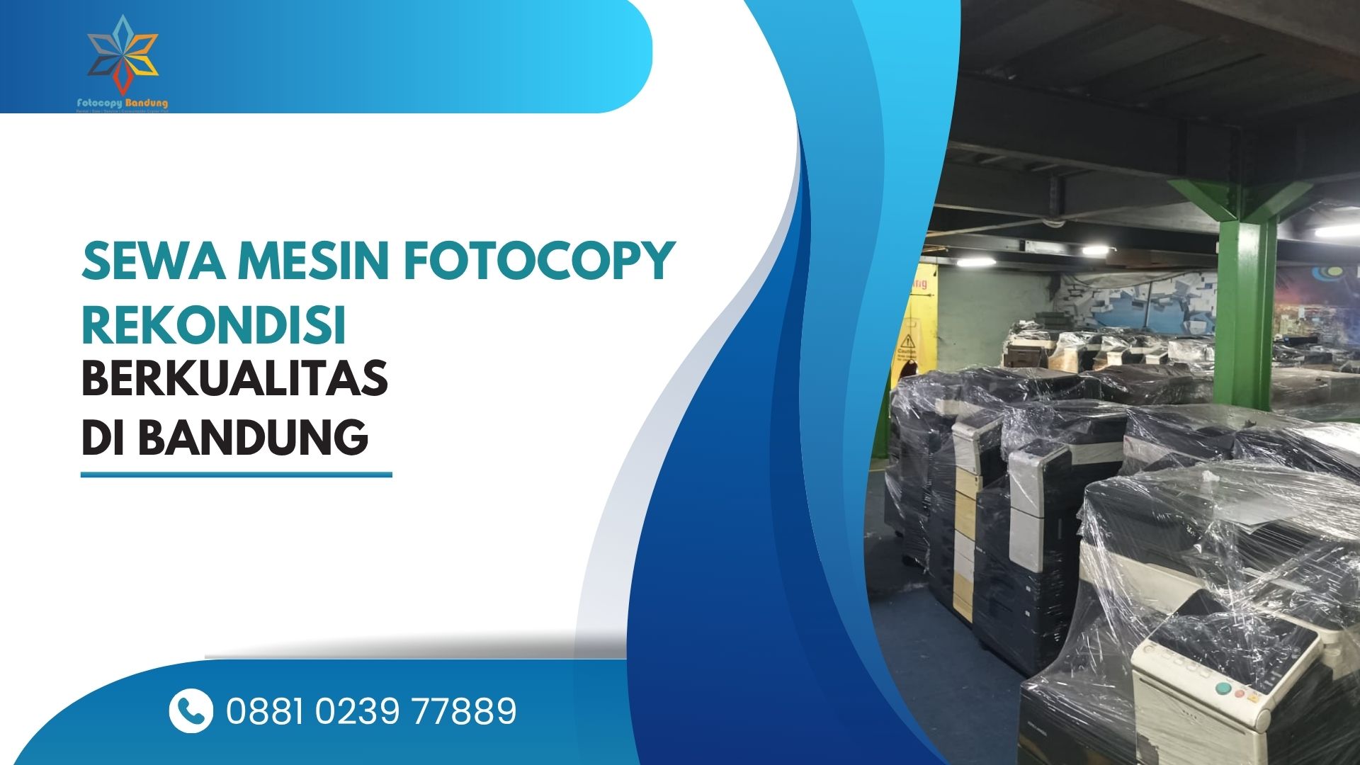 Sewa Mesin Fotocopy Rekondisi Berkualitas di Bandung