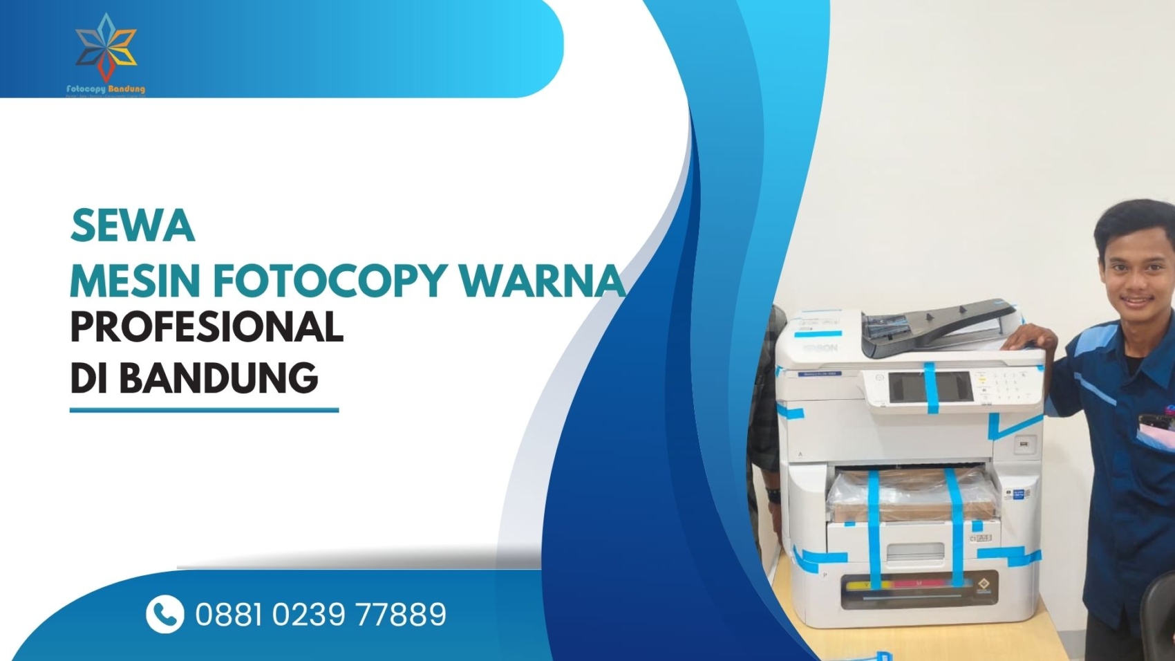 Sewa Mesin Fotocopy Warna Profesional di Bandung