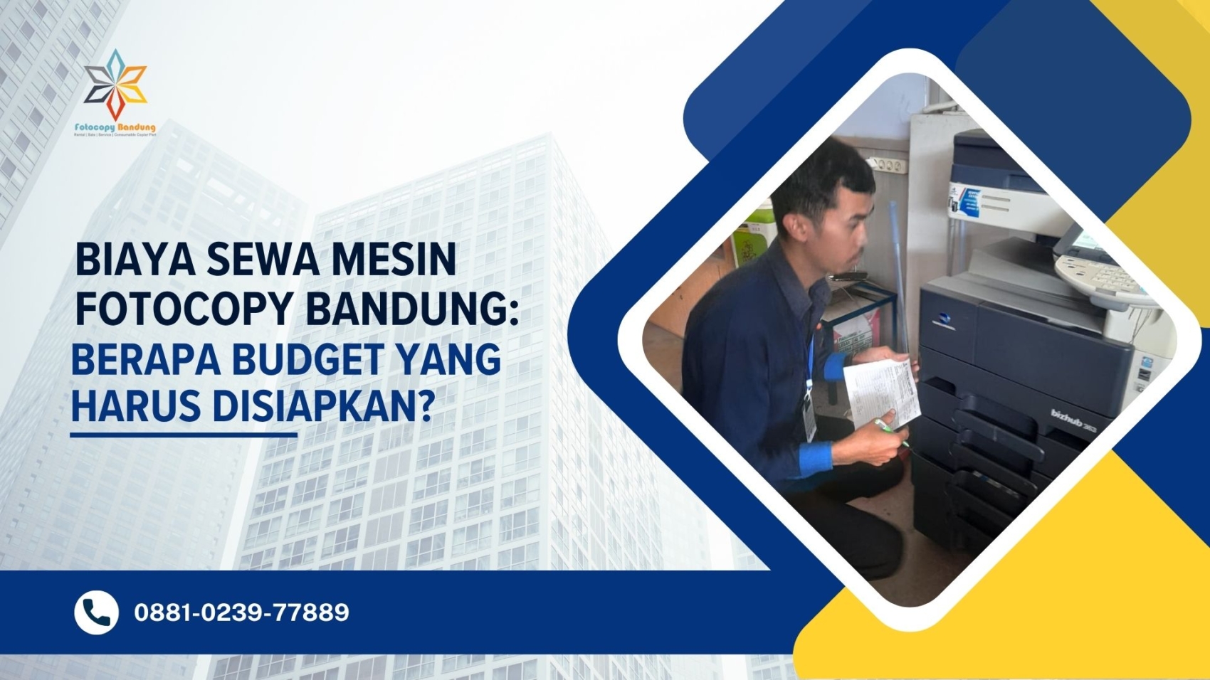 Biaya Sewa Mesin Fotocopy Bandung Berapa Budget yang Harus Disiapkan