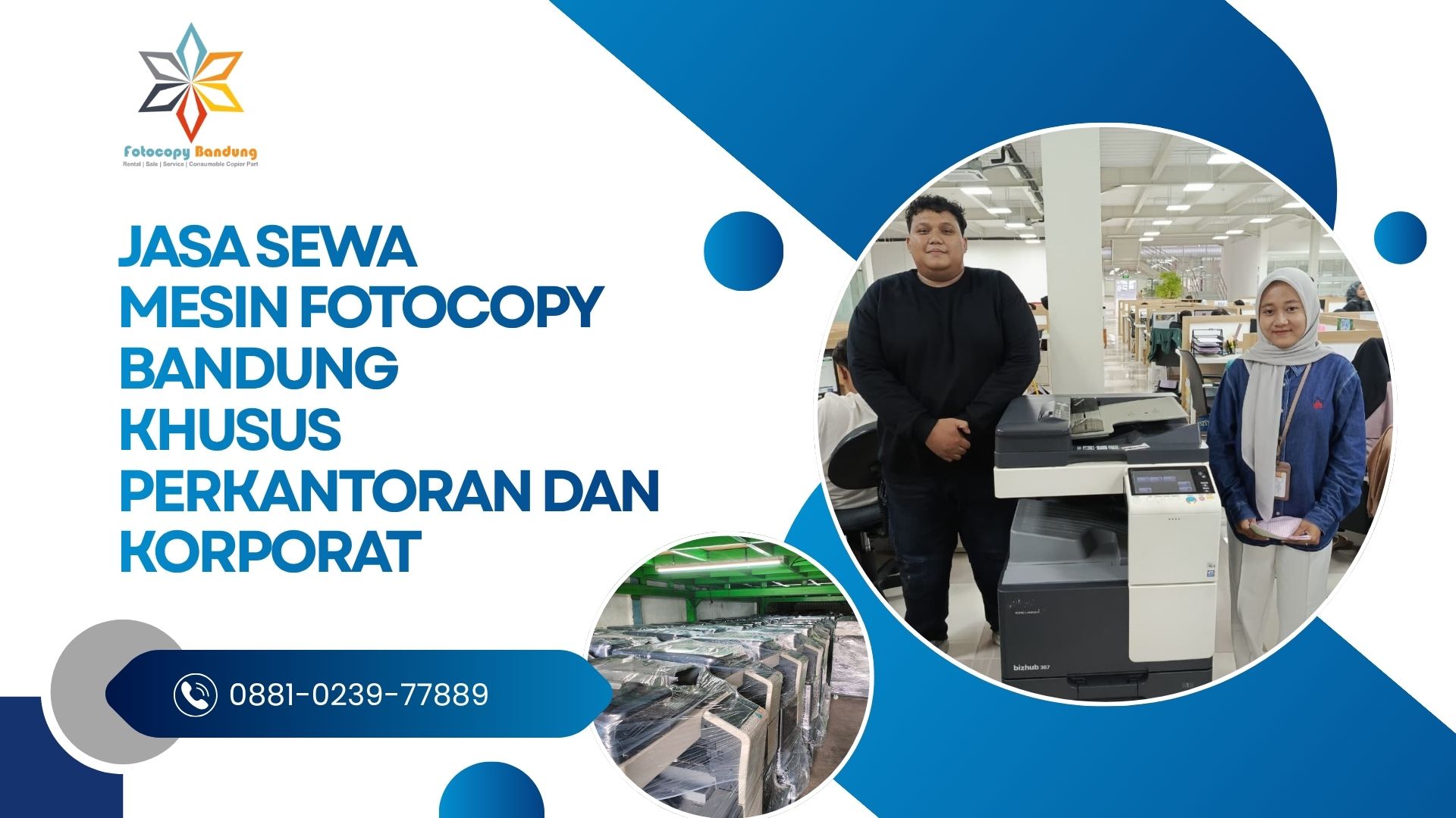 Jasa Sewa Mesin Fotocopy Bandung Khusus Perkantoran dan Korporat