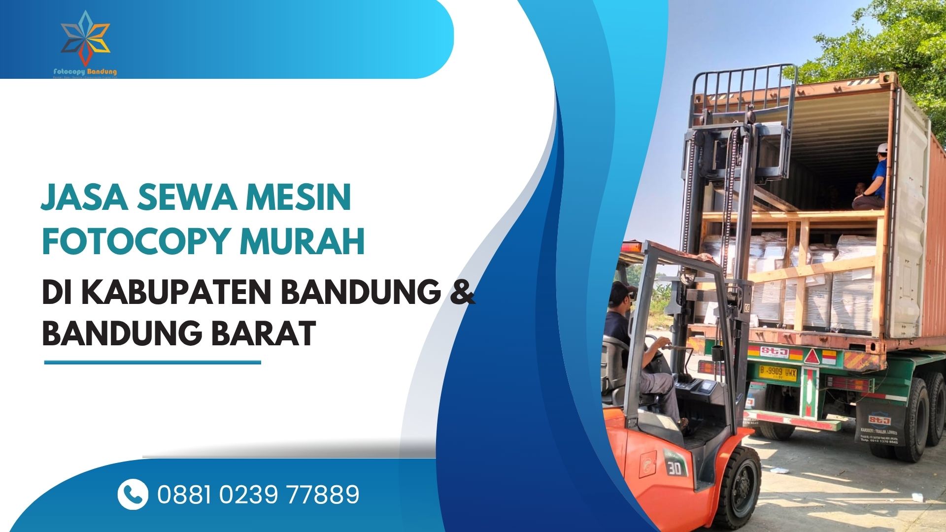 Jasa Sewa Mesin Fotocopy Murah di Kabupaten Bandung & Bandung Barat
