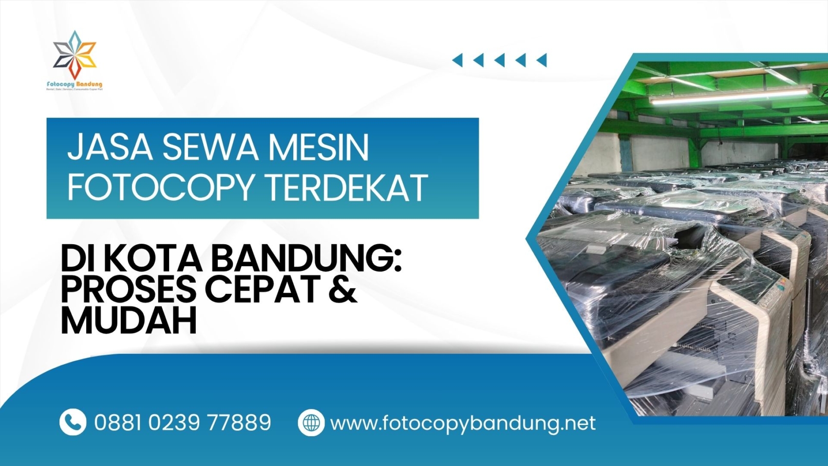 Jasa Sewa Mesin Fotocopy Terdekat di Kota Bandung Proses Cepat & Mudah
