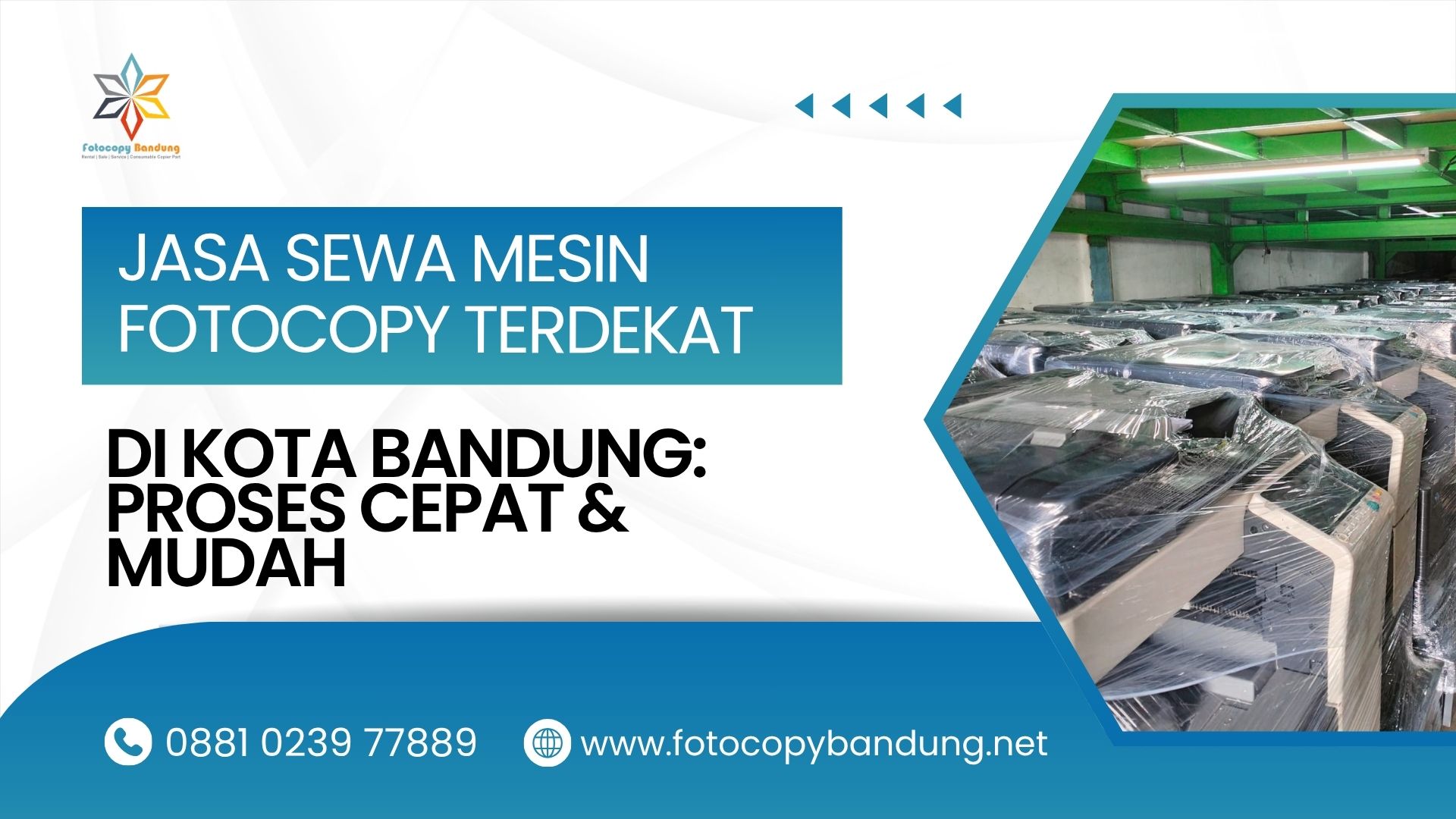 Jasa Sewa Mesin Fotocopy Terdekat di Kota Bandung Proses Cepat & Mudah